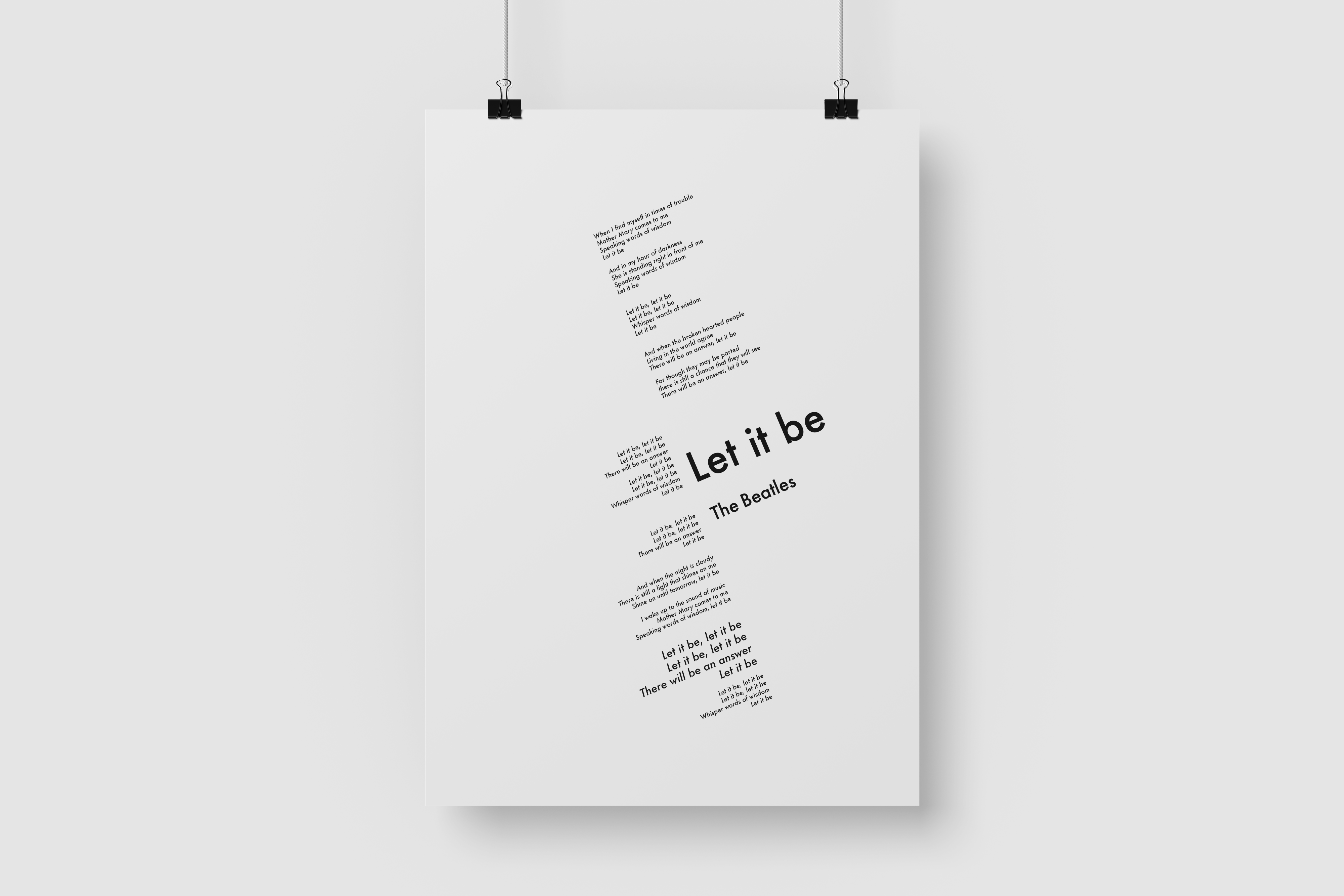 Poster Design(School assignment)